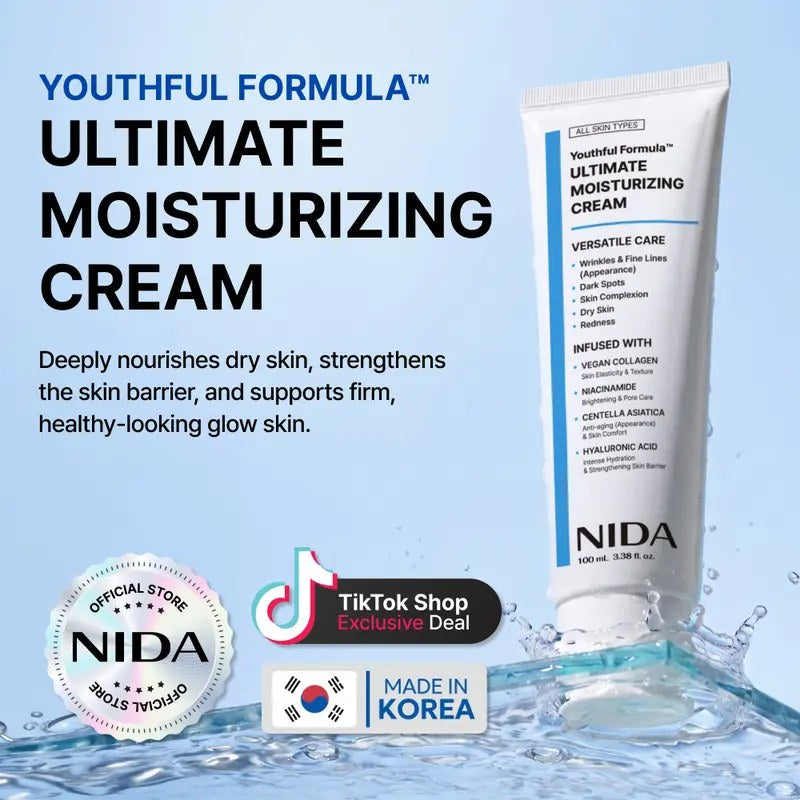 NIDA Youthful Formula Moisturizing Cream — 100ml