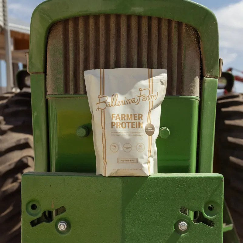 Ballerina Farm Farmer Protein Powder — Grass-Fed Whey with Colostrum