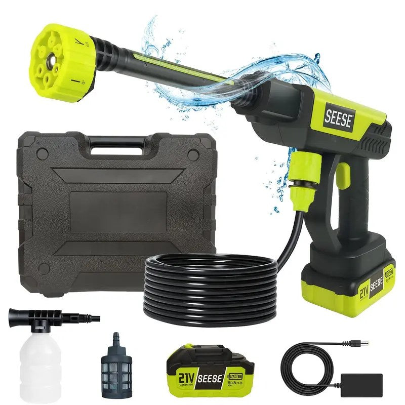 SEESE Cordless Pressure Washer Gun — 1000 PSI