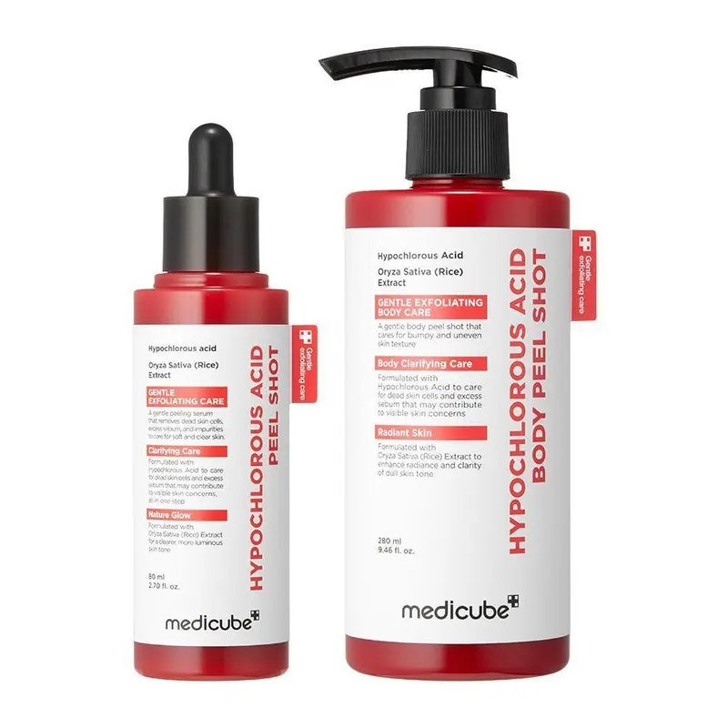 medicube Hypochlorous Acid Rice Peel Shot Duo