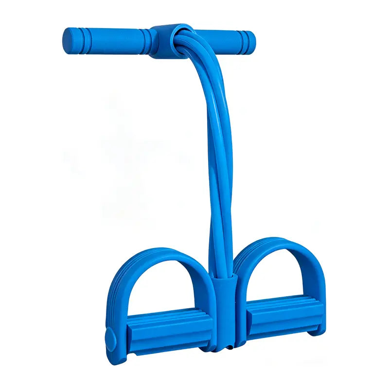 6-Tube Pedal Resistance Band Trainer