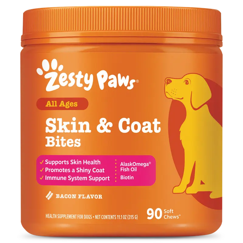 Zesty Paws Skin & Coat Bites