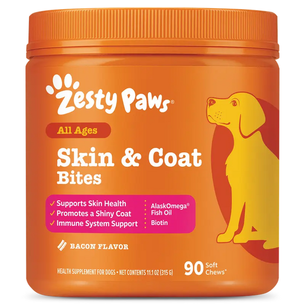 Zesty Paws Skin & Coat Bites