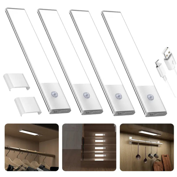 Diomart Under-Cabinet Motion Sensor Lights — 2-Pack