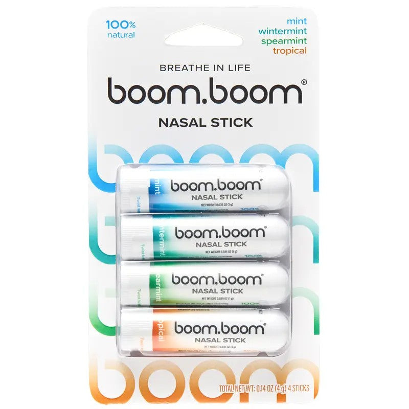 BoomBoom Nasal Stick 4-Pack