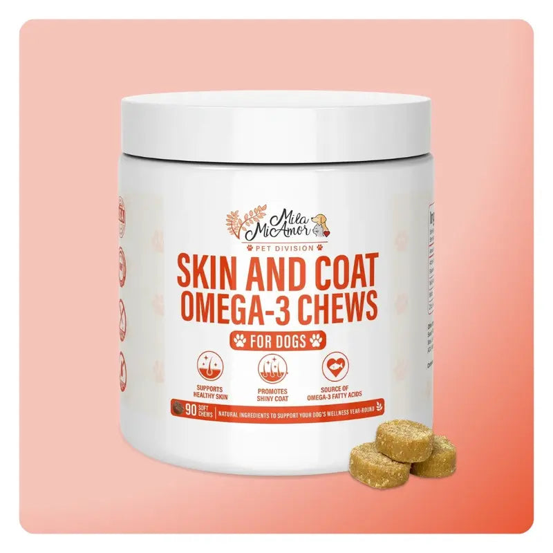 Milamiamor Skin & Coat Omega-3 Chews