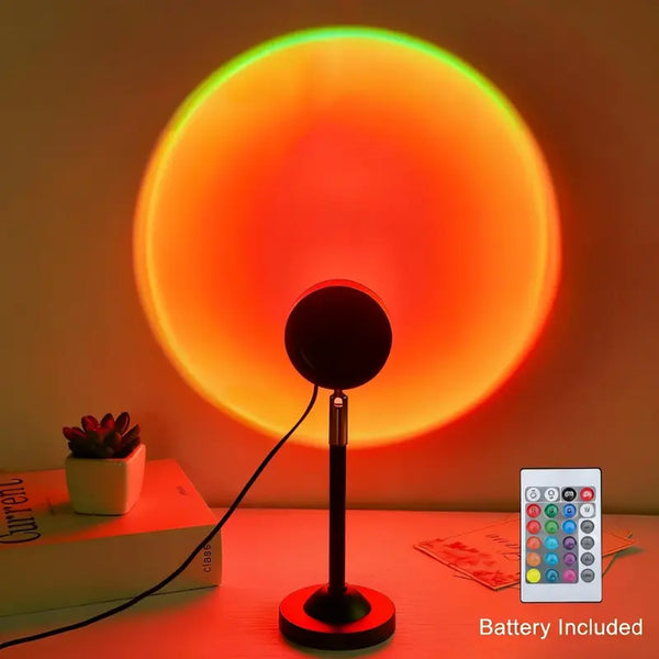 Sunset Lamp Projector — 16 Colors
