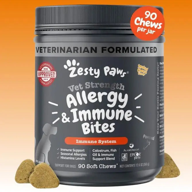 Zesty Paws Vet Strength Allergy & Immune Bites