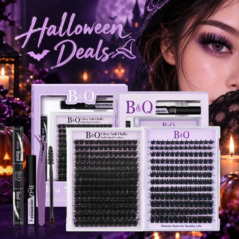 B&Q Black Pearl 200D Lash Cluster Kit