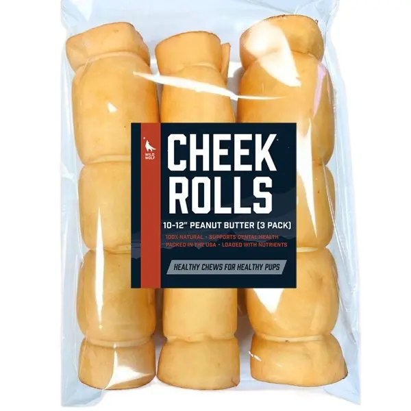 Peanut Butter Collagen Cheek Rolls — 3 Pack