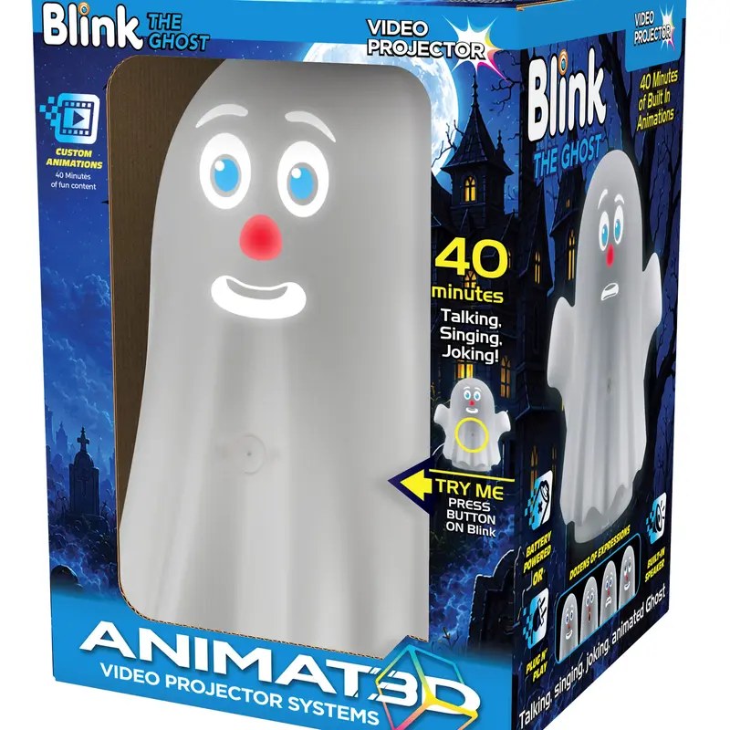 ANIMAT3D Blink Talking Animated Ghost Projector