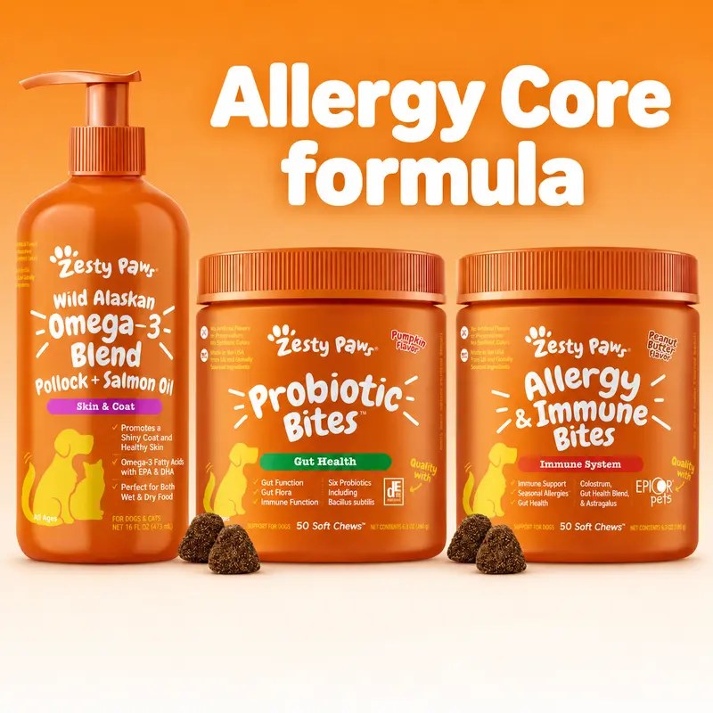 Zesty Paws Allergy Core Bundle