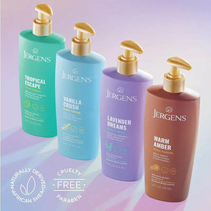 Jergens Shea Fusions Body Lotion — 2-Pack