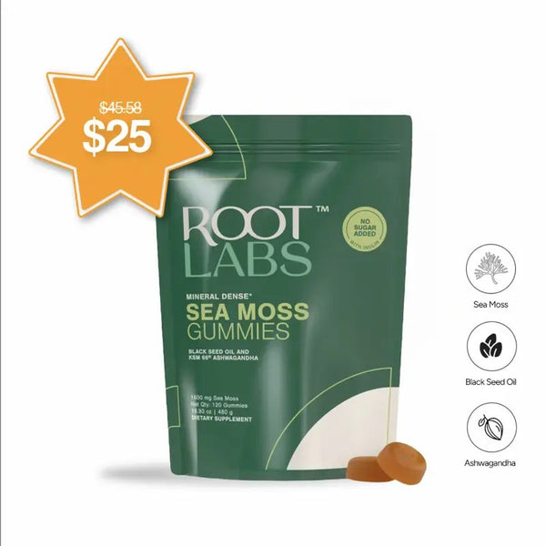 Root Labs Sea Moss Gummies — 60 Count