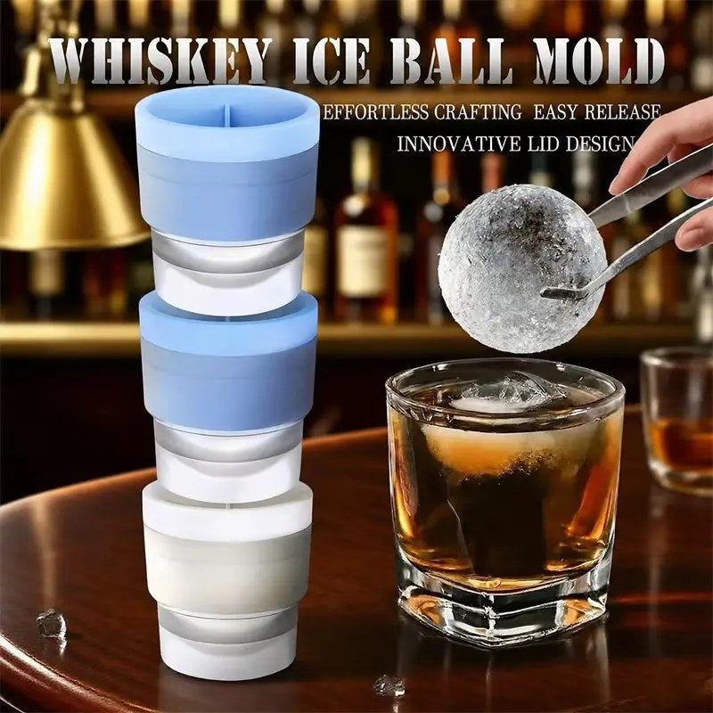 Ice Sphere Mold Set — 3-Piece