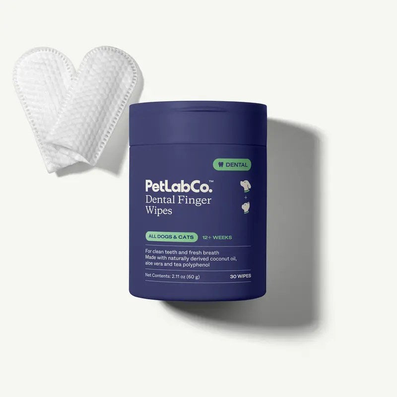 PetLab Co. Dental Finger Wipes