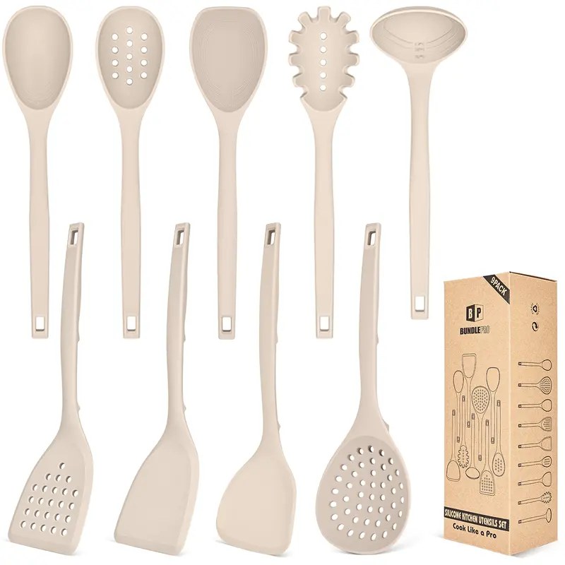 BundlePro Silicone Cooking Utensils Set — 9-Piece