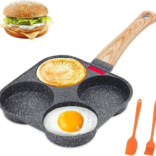 4-Hole Egg Frying Pan