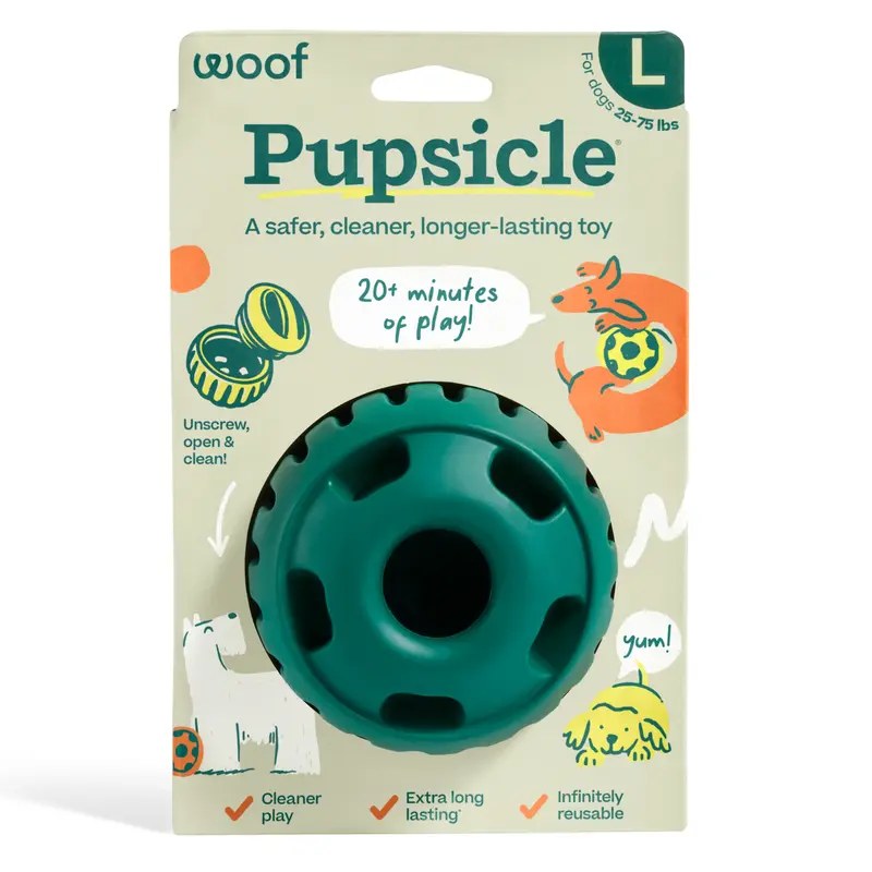 WOOF Pupsicle Interactive Dog Toy