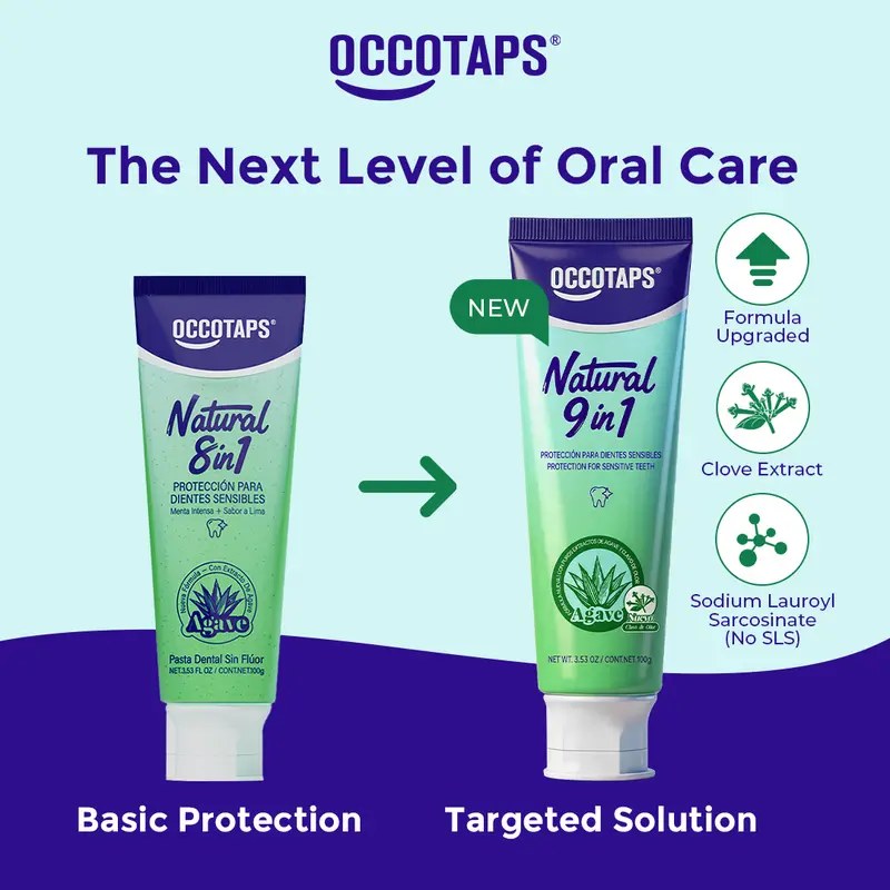 OCCOTAPS Agave Herbal Toothpaste