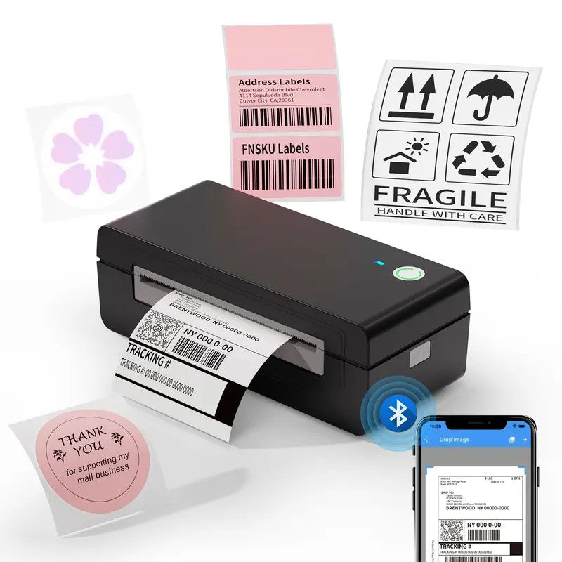JADENS Bluetooth Thermal Label Printer