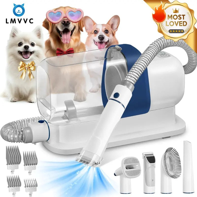 LMVVC 5-in-1 Pet Grooming Vacuum Kit