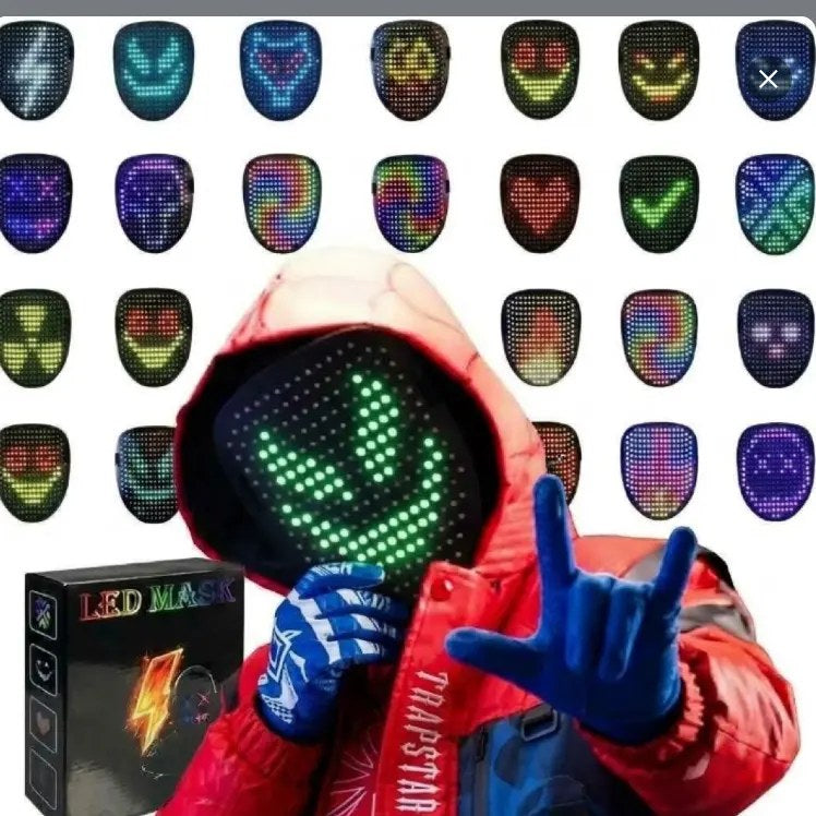 WESTDEER LED Skull Horror Mask — 50 Light Modes