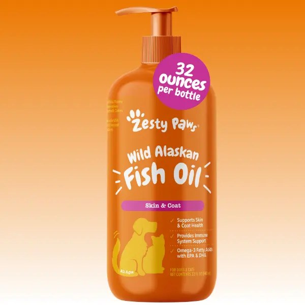 Zesty Paws Wild Alaskan Fish Oil