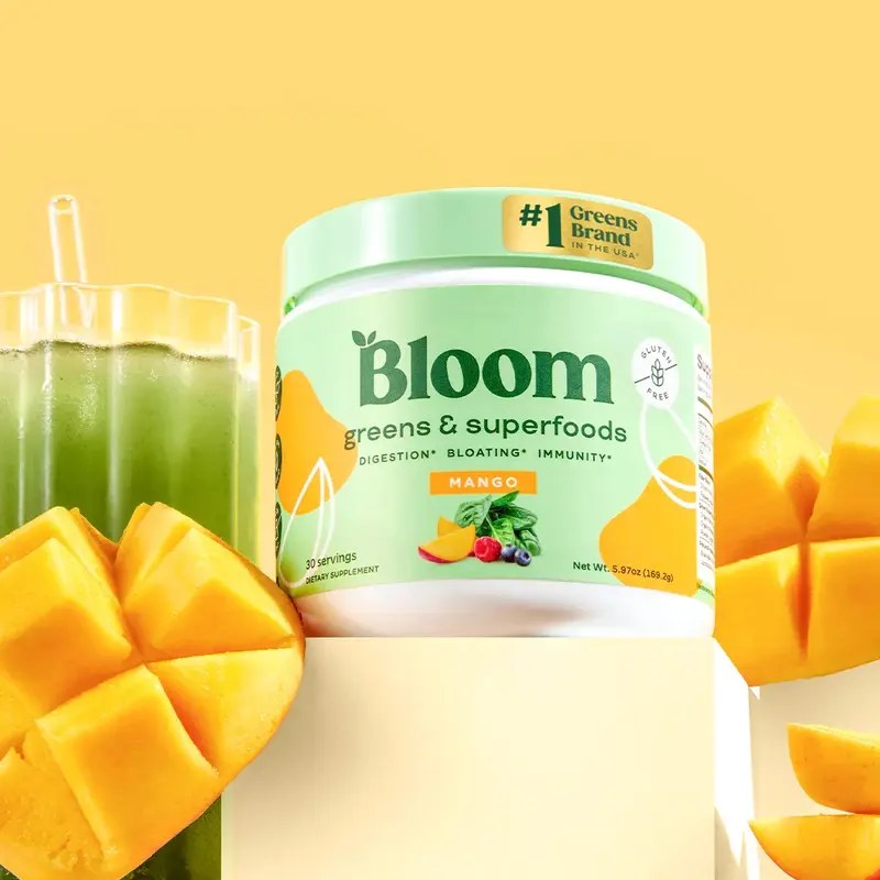 Bloom Nutrition Greens & Superfoods Powder — 30 Servings