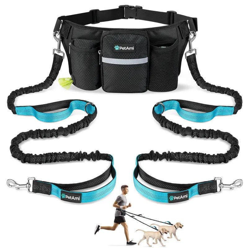 PetAmi Hands-Free Dog Leash Bag