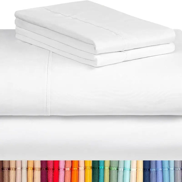 LuxClub Cooling Sheet Set — 4-Piece