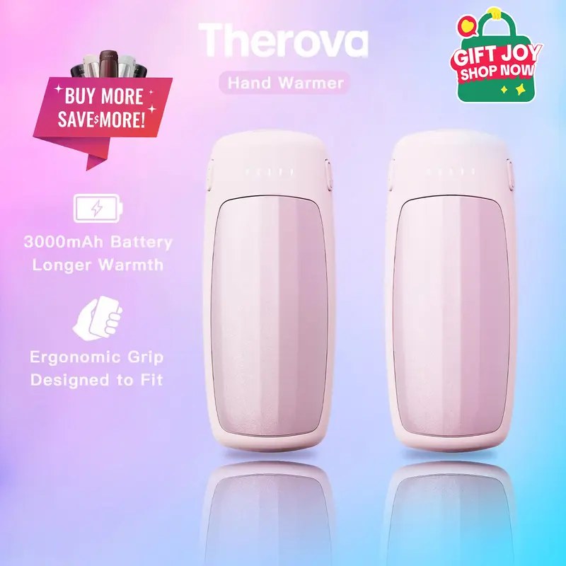 Therova Rechargeable Hand Warmers — 2-Pack
