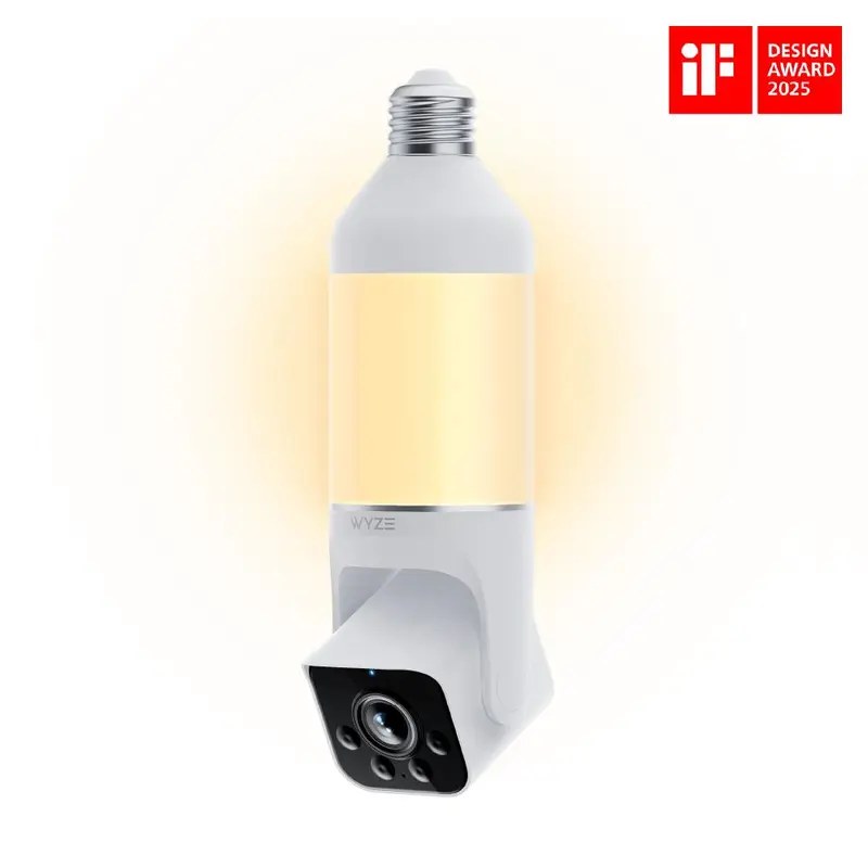 Wyze Bulb Cam — 2K Light Bulb Security Camera