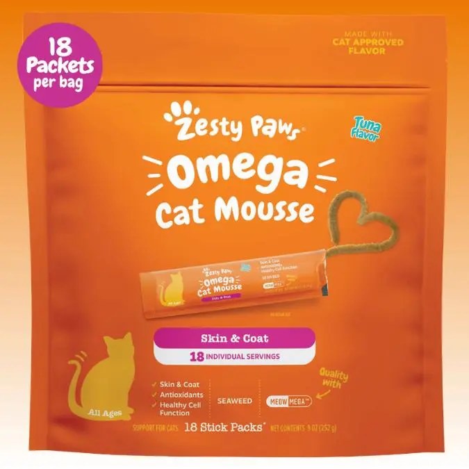 Zesty Paws Omega Cat Mousse