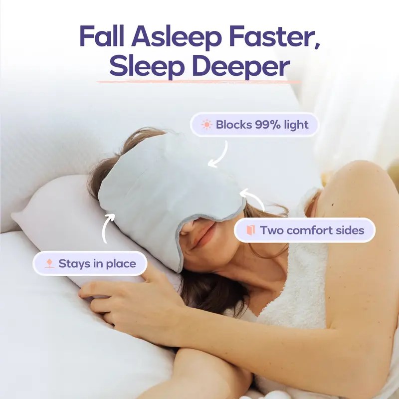 Mellow Lights Out Weighted Sleep Mask