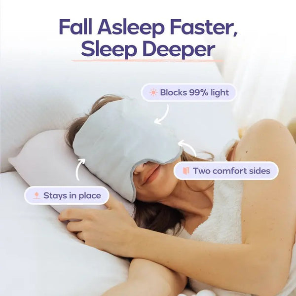 Mellow Lights Out Weighted Sleep Mask